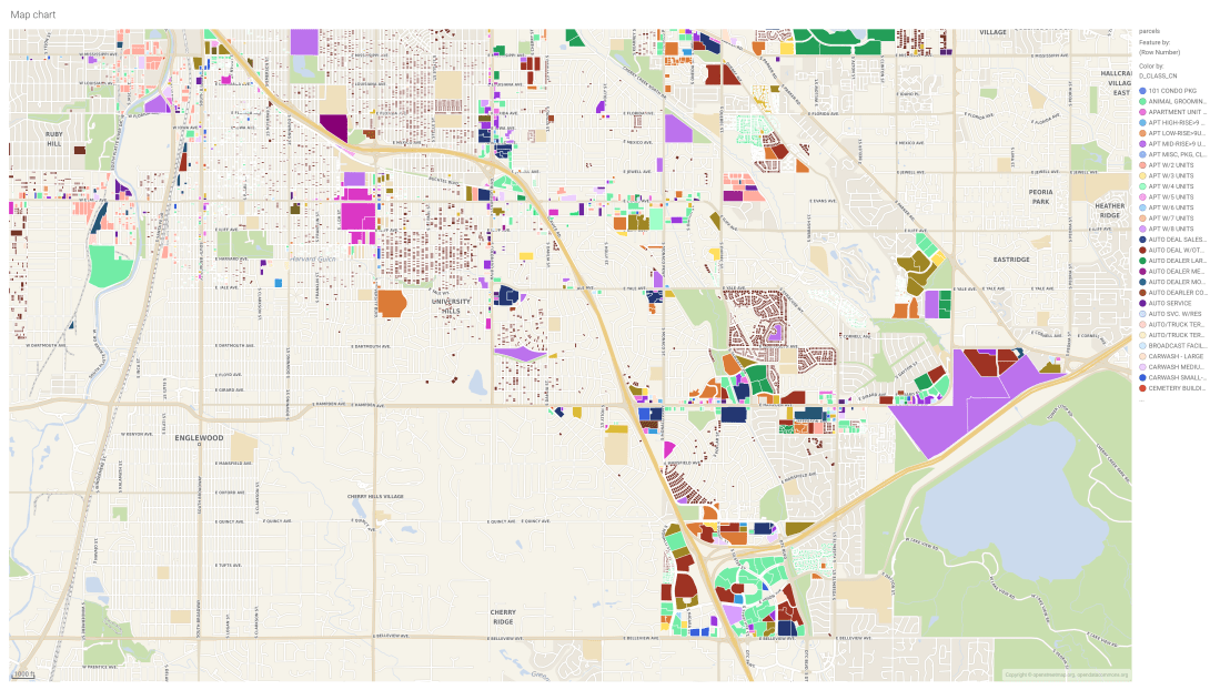 Impervious Area Since 1974 - DTC